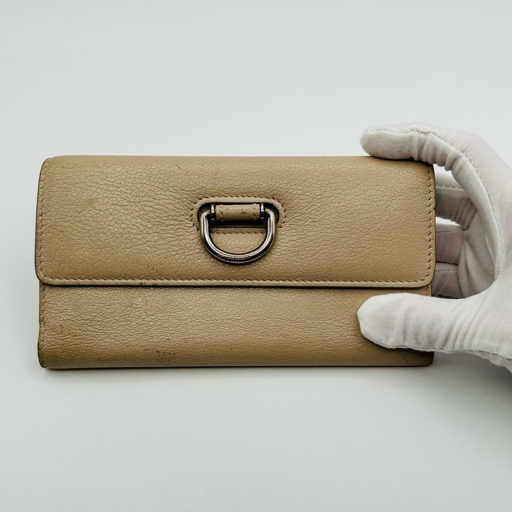 Burberry Tan Leather Wallet